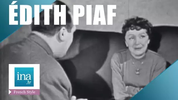 Interview with Edith Piaf in her home | INA Archive