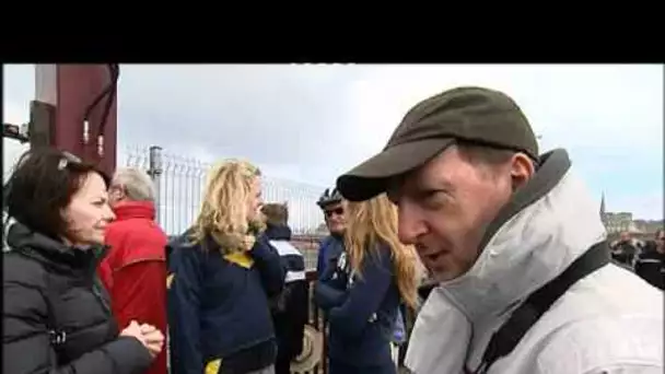 Saint-Malo: le départ de la Tall Ships Race