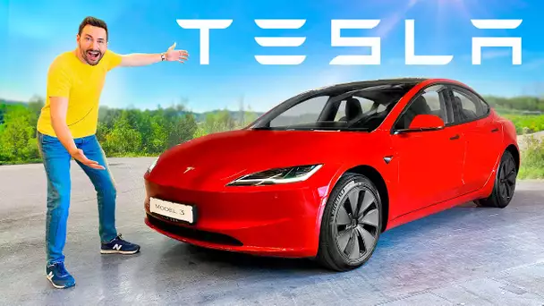 Je teste la nouvelle Tesla la moins chère en avant-première !