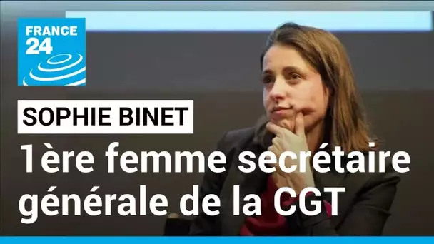 Sophie Binet élue à la tête de la CGT : première femme secrétaire générale du syndicat français