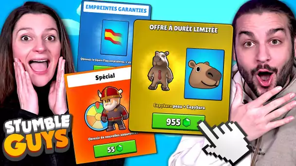 ON CRAQUE POUR TOUTES LES OFFRES SPECIALES SUR STUMBLE GUYS !