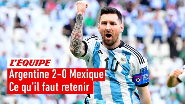 Argentine 2-0 Mexique : Retenez-vous le match ou le but de Messi ?