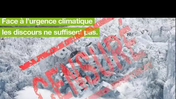 Cette pub de Greenpeace censurée dans le métro parisien et plusieurs cinémas