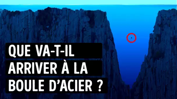 Et si on Faisait Tomber une Boule d’Acier dans la Fosse des Mariannes ?