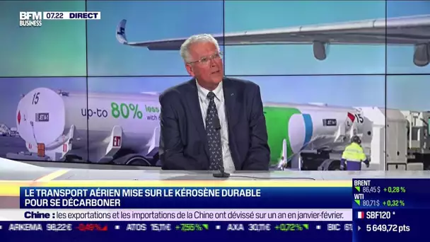 Denis Ranque (Académie des technologies) : Le transport aérien mise sur le kérosène durable