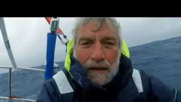 Jean-Luc Van Den Heede, continue sa longue route en solitaire