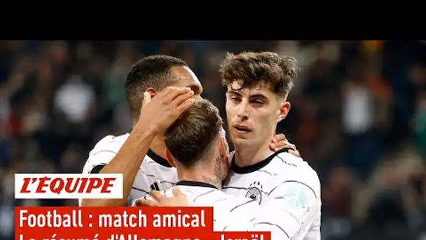 Le résumé d'Allemagne - Israël - Foot - Amical