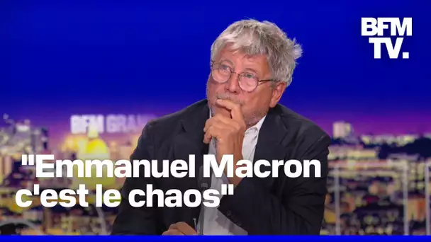 Crise politique, dette, Emmanuel Macron... L'interview en intégralité d'Éric Coquerel