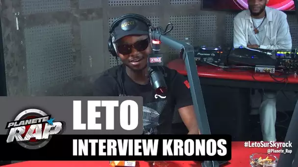 Leto - Interview Kronos #PlanèteRap