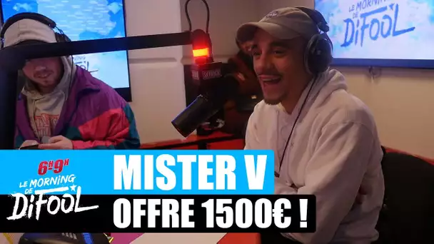 Mister V offre 1500€ à une auditrice ! #MorningDeDifool