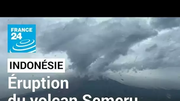 Éruption du volcan Semeru : au moins 14 morts et des dizaines de blessés • FRANCE 24