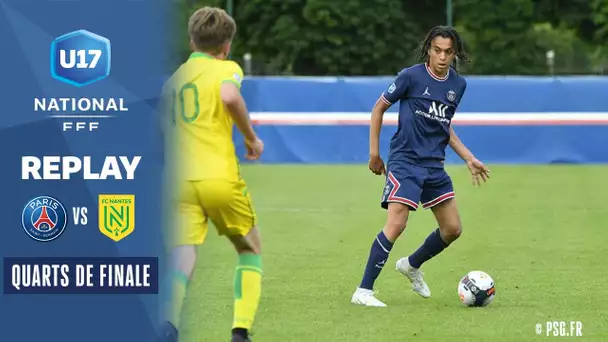 Quarts : Paris-SG-FC Nantes U17 en direct (16h55) I Championnat National U17 2021-2022