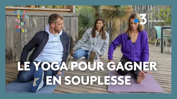 Des postures de yoga pour gagner en souplesse