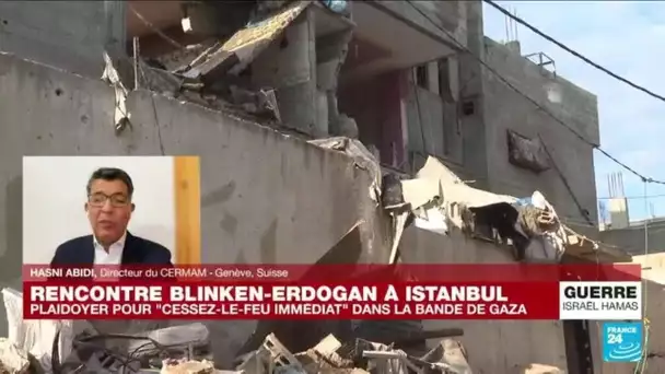 Antony Blinken "peut espérer un geste du gouvernement israélien concernant l'aide humanitaire"