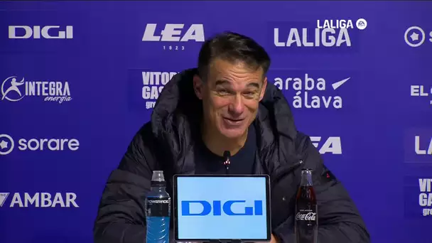 Rueda de prensa Deportivo Alavés vs Real Madrid