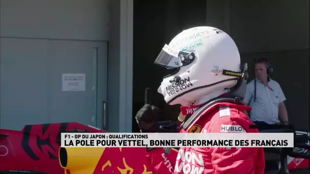 La Pole pour Vettel, bonne performance des Français