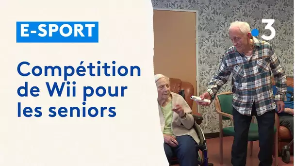 E-sport dans une maison de retraite : les seniors s'éclatent à la Wii