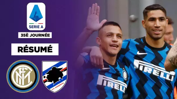 Résumé : L’Inter Milan fête son titre avec une victoire fracassante contre la Sampdoria !