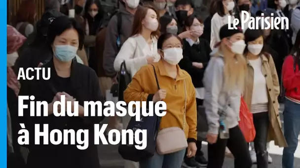 Hong Kong annonce la fin du port du masque après 1 000 jours d’obligation