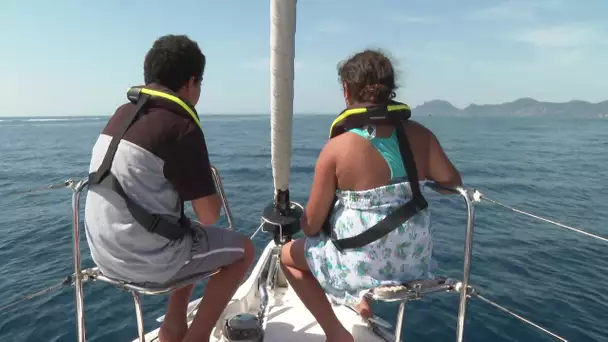 La magie d'une journée en mer offerte à des enfants à Golfe-Juan