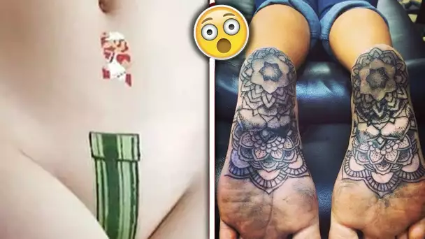 LES 10 ENDROITS LES PLUS DOULOUREUX POUR SE FAIRE TATOUER | Lama Faché