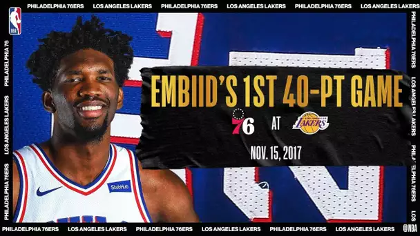 Embiid’s 1st 40-PT Game | #NBATogetherLive Classic Game