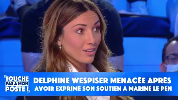 Delphine Wespiser menacée après avoir exprimé son soutien à Marine Le Pen