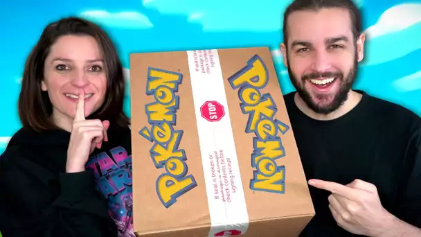 ON OUVRE UN CARTON MYSTERE DE CARTES POKEMON !