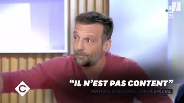 Le coup de gueule de Mathieu Kassovitz dans "C à vous"