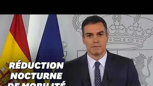 En Espagne, Pedro Sanchez instaure un couvre-feu qui n'en a pas le nom