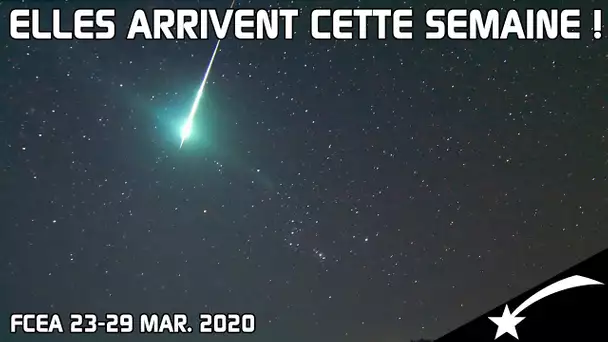 🌠DES ETOILES FILANTES PARTICULIÈREMENT GROSSES - EA 23-29 mars 2020