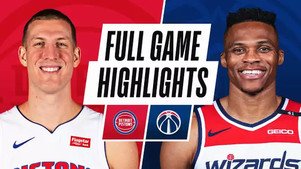 PISTONS at WIZARDS | FULL GAME HIGHLIGHTS | March 27, 2021