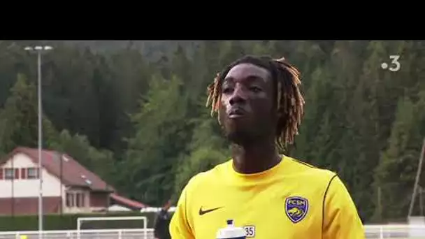 Les joueurs de Sochaux en stage à Gérardmer avant d'affronter le PSG en match amical