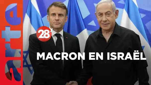 Emmanuel Macron au Proche-Orient : un exercice d'équilibriste ? - 28 Minutes - ARTE