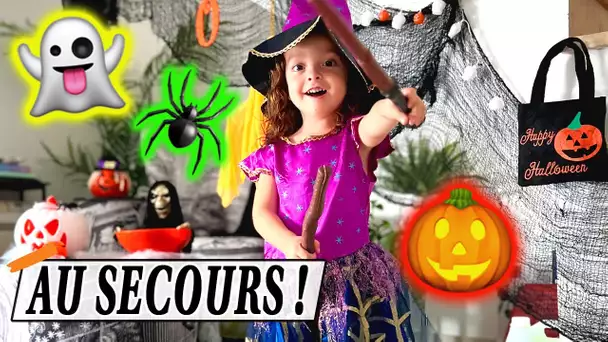 ROOM TOUR ET SOIRÉE D’HALLOWEEN 🎃 JESSY ME TRANSFORME EN GRENOUILLE ! / Halloween 2022