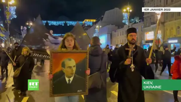 Ukraine : Marche aux flambeaux en hommage à un ancien collaborateur nazi