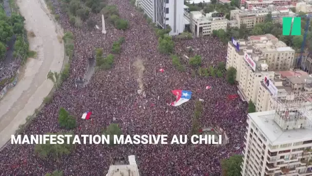 Plus de 800.000 Chiliens sont descendus dans la rue pour interpeller leur gouvernement