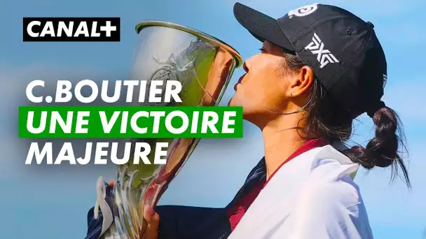 20 ans après P.Meunier Lebouc et 56 ans après C.Lacoste, Céline Boutier remporte un titre Majeur