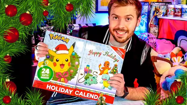 J'ouvre un CALENDRIER DE L'AVENT de FIGURINES POKÉMON en ENTIER !