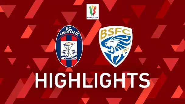 Crotone 2-2 Brescia | Crotone Emerge Victorious In Shootout (4-2) | Coppa Italia 2021/22