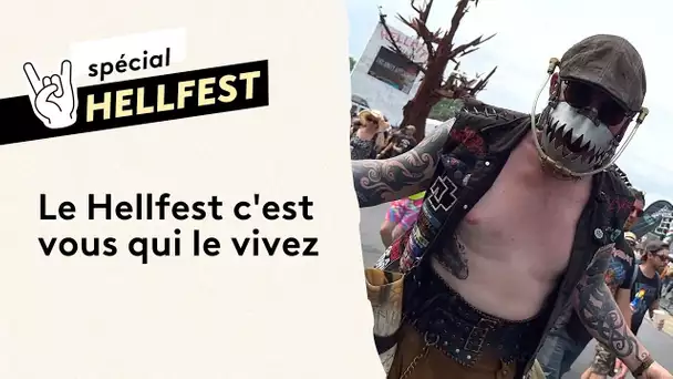 Hellfest 2023. Le festival, c'est vous. Clip des festivaliers