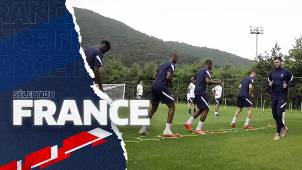 Première séance en Corée pour la Sélection France I FFF 2021