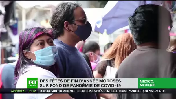 Mexique : des fêtes de fin d’année moroses sur fond de pandémie de Covid-19