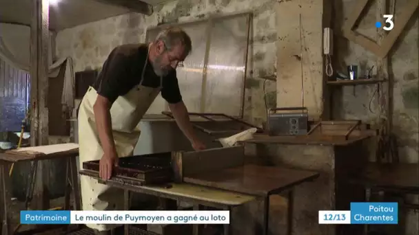 Loto du patrimoine : le moulin à papier de Puymoyen en Charente a gagné