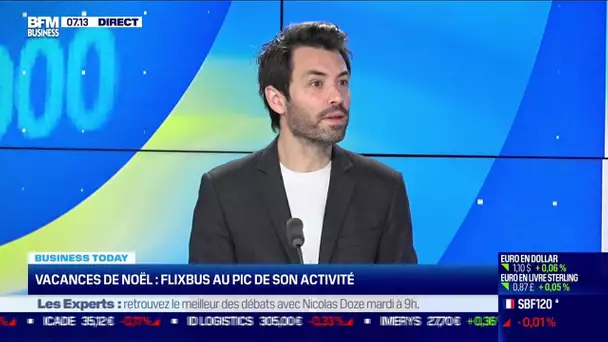 Charles Billiard (FlixBus) : Vacances de Noël, FlixBus au pic de son activité