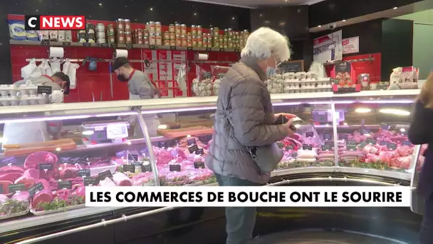 Confinement : les commerces de bouche ont le sourire