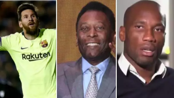 Pelé sur Mbappe/Messi fantastique/Drogba regrette l'OM/mourinho se passe de pogba/ol Monaco