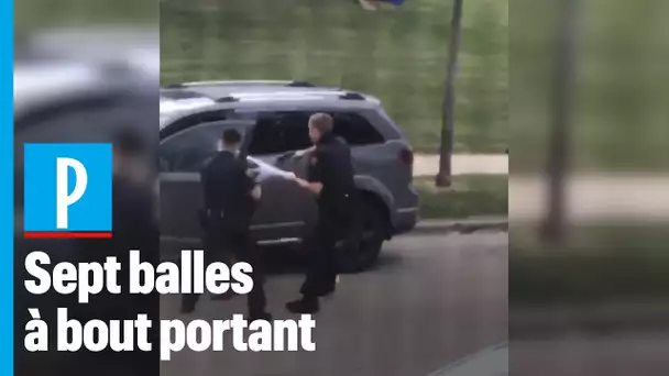 Etats-Unis : la police a tiré sept coups dans le dos d’un noir américain
