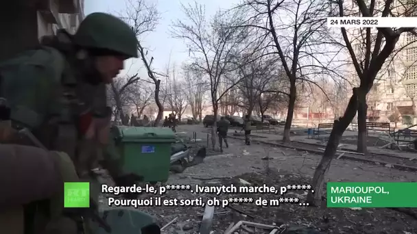 En images : l’armée russe et la milice de Donetsk traquent des nationalistes à Marioupol