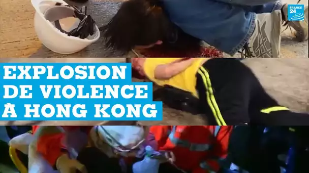 Hong Kong : Nombreuses violences policières recensées lors du 10e week-end de manifestations